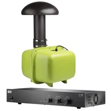 GLS8 500W 8" Outdoor In-Ground Subwoofer w/ SMP-300 500W  Subwoofer Amplifier