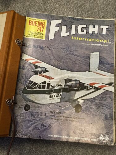 Flight International 1968/9 - 8 Editions In Folder  - Picture 1 of 10