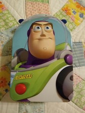 Toy Story Buzz Lightyear Mini Tin Container With Blue Handle New Free Shipping!