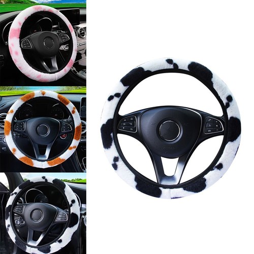 Easy to Clean Car Steering Wheel Cover Loose and Stylish 37 38CM