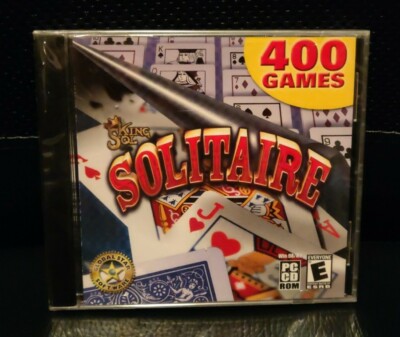 KING SOL 400 Solitaire Games PC CD-ROM Global Star Software ~ Factory Sealed!