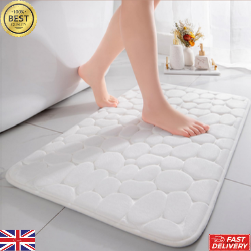 Tappetino Bagno Memory Foam 50x80 cm, Extra Morbido Antiscivolo, Super Assorbente, Lavabile - Foto 1 di 5