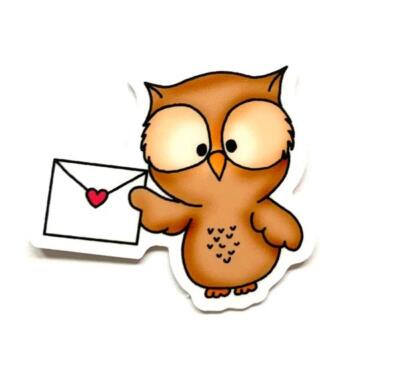 Gerda Steiner Designs, Cute Owl Sticker