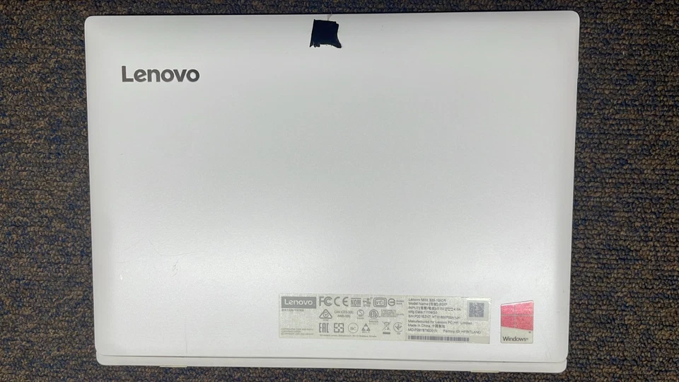 Lenovo Miix 320-10ICR 2in1 Tablet 4GB RAM 64GB White IdeaPad Slim Design - Image 3 of 4