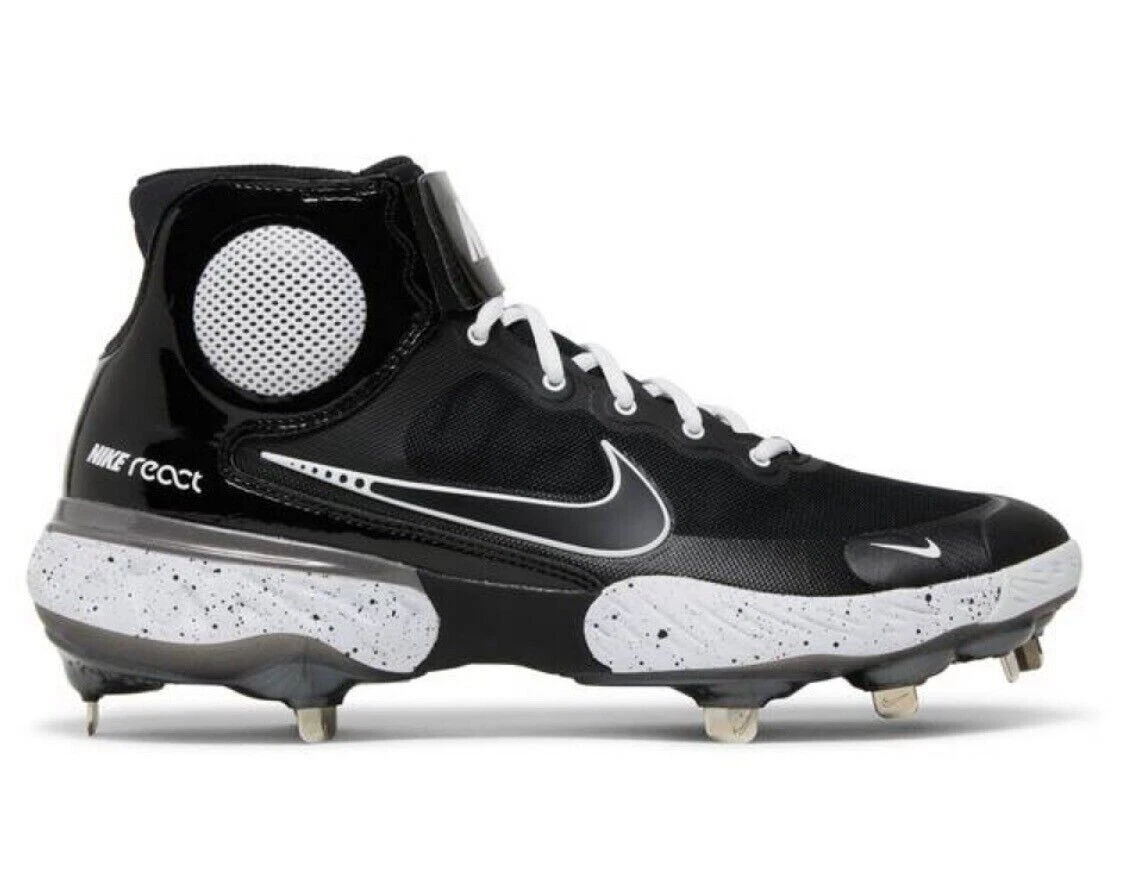 Nike Alpha Huarache Elite 3 Mid Black White for Sale