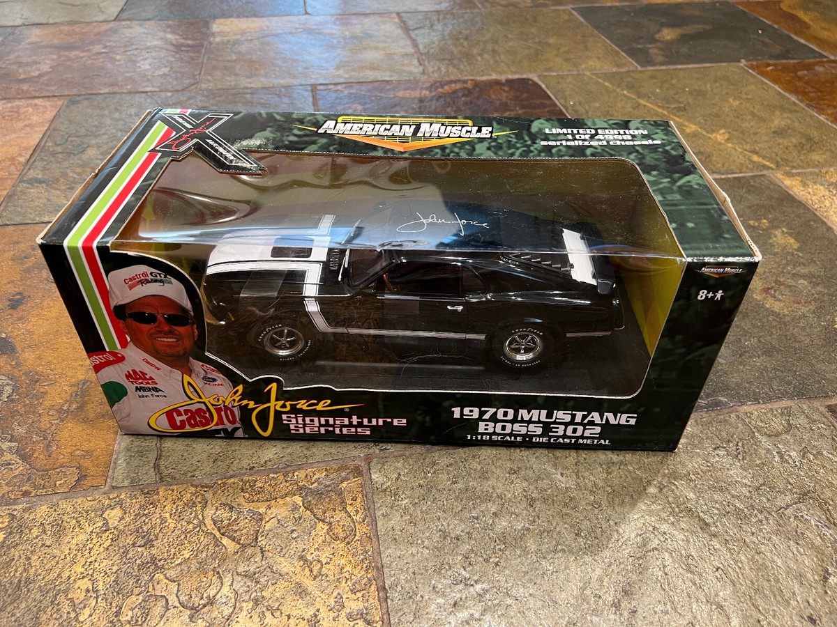 1970 Ford Mustang Boss 302 ERTL American Muscle John Force