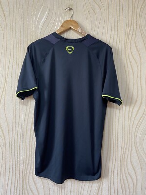 Nike FC Barcelona シャツ　ネイビー/ライム BARCELONA 2008 2009 TRAINING FOOTBALL SHIRT SOCCER JERSEY NIKE