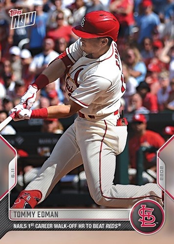 2022 Topps Now 330 Tommy Edman