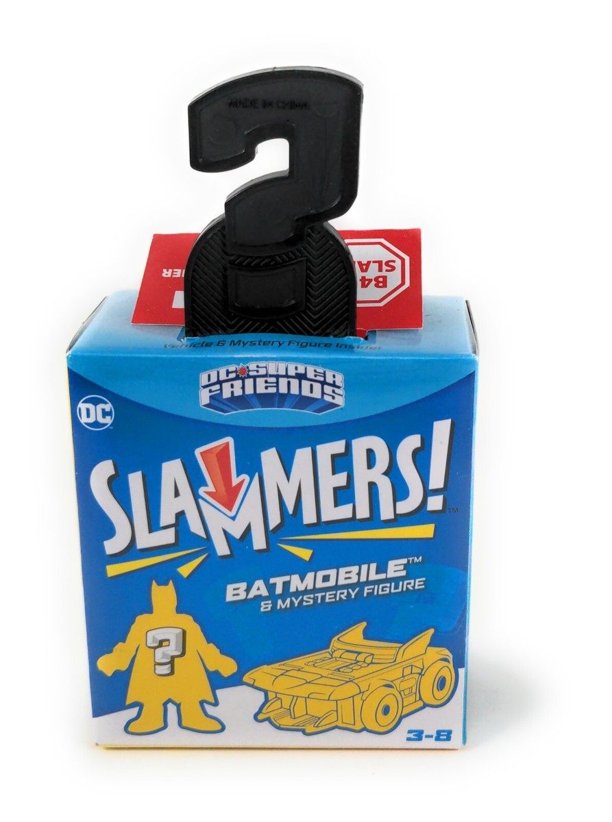 Imaginext Slammers DC Super Friends Pilot Batman & Batmobile
