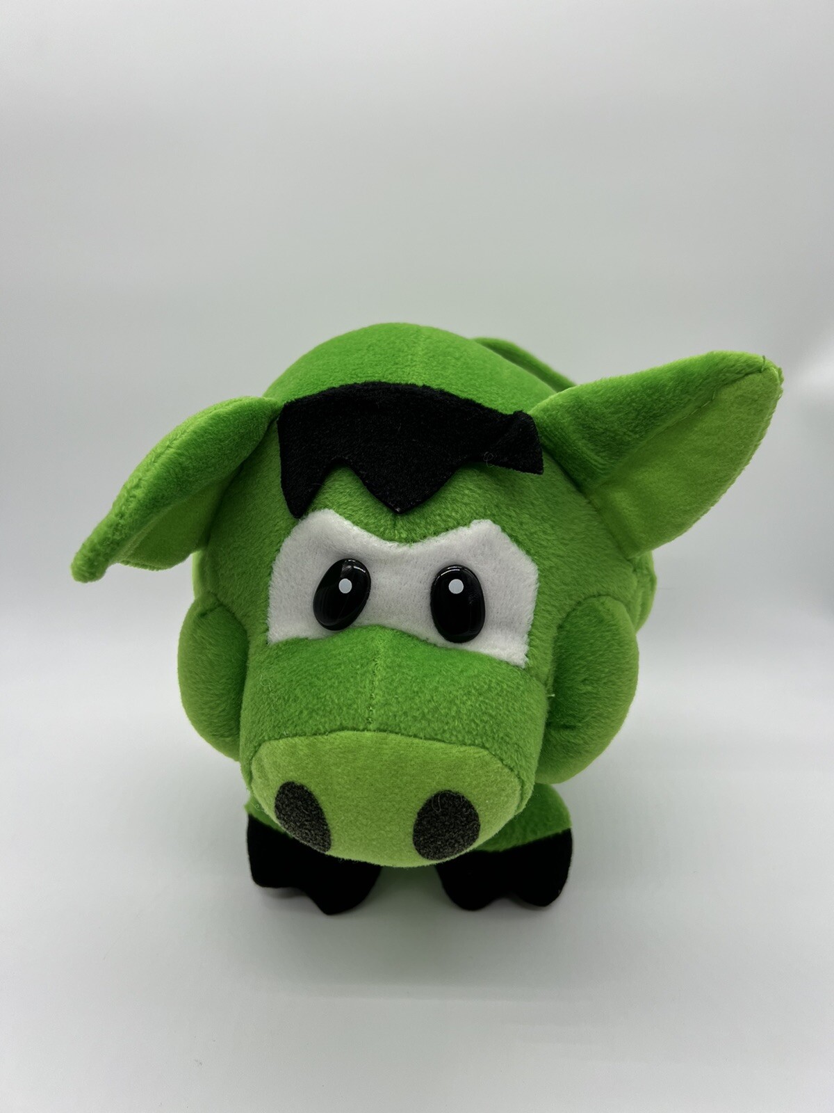 Peek-A-Boo Green Pig 8 Inch Soft Plush Stuffed Animal Toy  