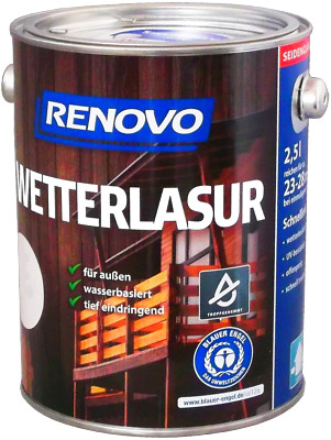 2,5L Renovo Wetterlasur wb. Nr.1414 lärche