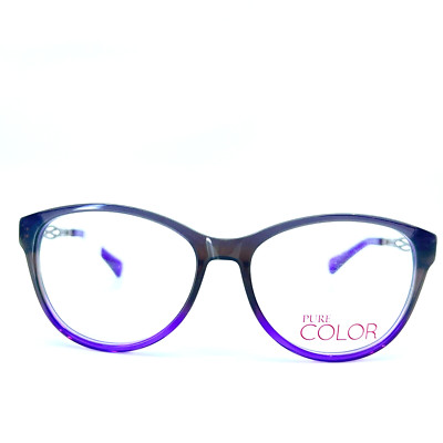 Pure Colors Eyeglasses Lavish PR/GY Purple Gray Round Frames 52[]15 135 mm
