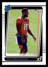 Seth Williams 2021 Donruss RATED ROOKIE #299 Broncos FOOTBALL RC