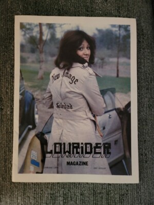 Lowrider Arte magazine         ① LOWRIDER MAGAZINE Original First Edition 1977 Reprint 1ST