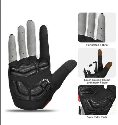 INBIKE Mountain Bike Gloves Cycling for Men MTB Touchscreen Accessories Road M - Picture 2 of 5
