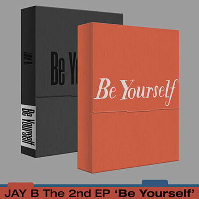 JAY B [BE YOURSELF] 2nd Album 2 Ver SET 2CD+2 Photo Book+8 Card+2 Poster+etc