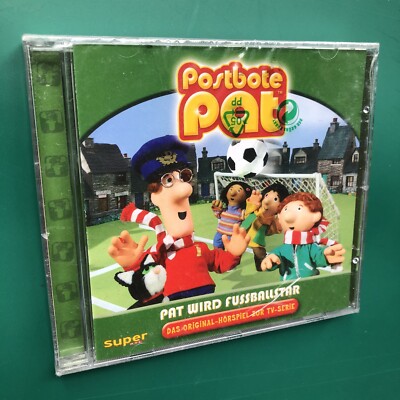 Postman Pat 2 (PAT WIRD FUSSBALLSTAR) Radioplay TV CD Soccer Star Germany SEALED