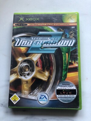 Microsoft XBOX Classic Spiel Need for Speed Underground 2