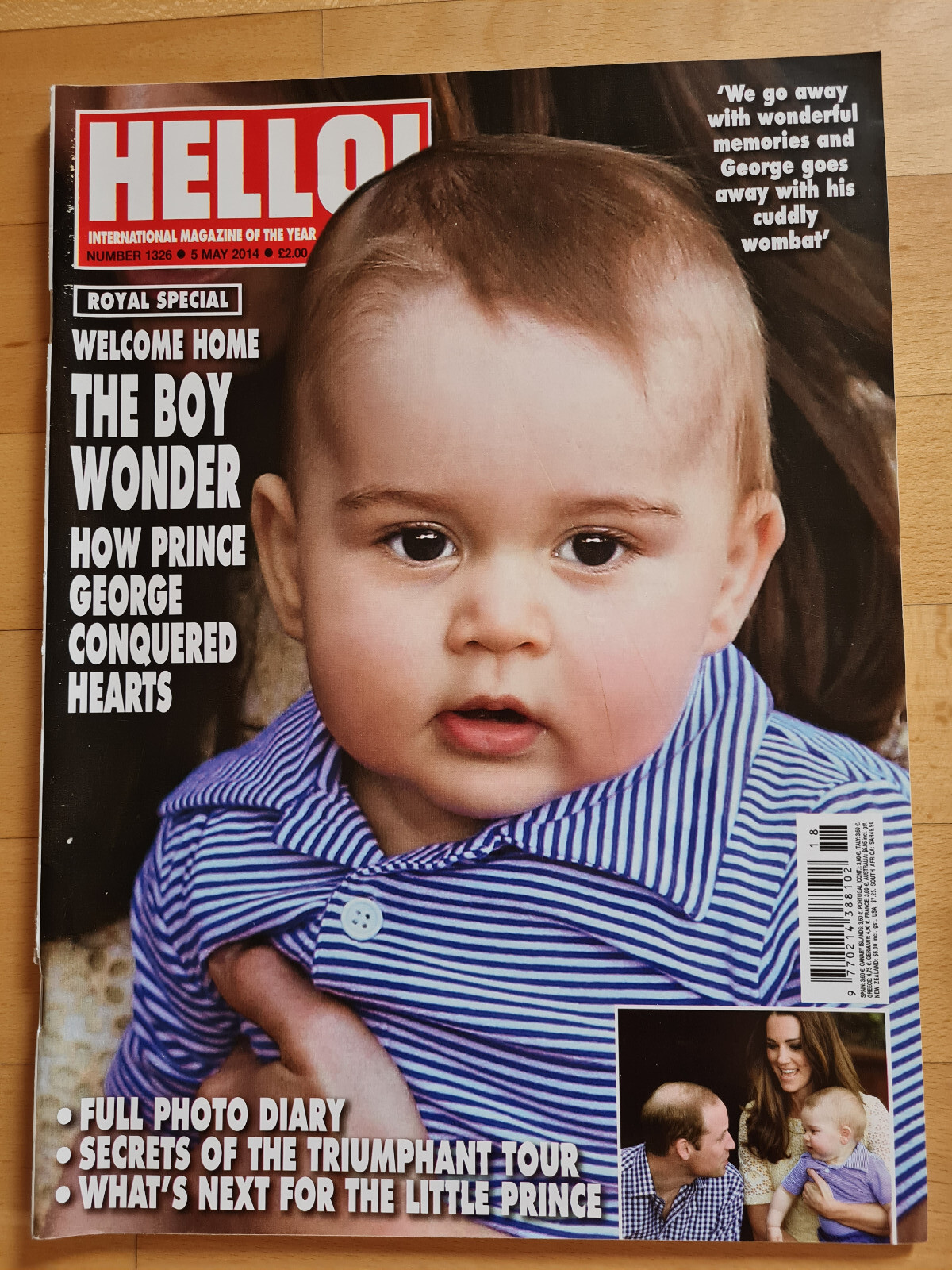 Thumbnail - Hello Number 1326, 5.5.2014, Kate William Queen Elizabeth Kate George