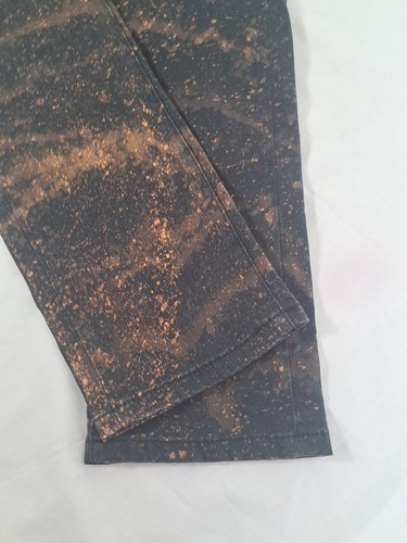 Calvin Klein Damenjeans kupfergebleicht schwarz braun goldfarben vorne Größe 4 W28 L31 - Bild 17 von 21
