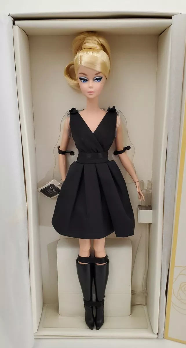 Barbie silkstone on sale classic black dress