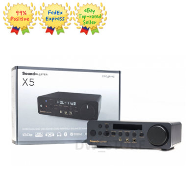 CREATIVE Sound Blaster X5 AMP 100% Authentic l Express l NEW l
