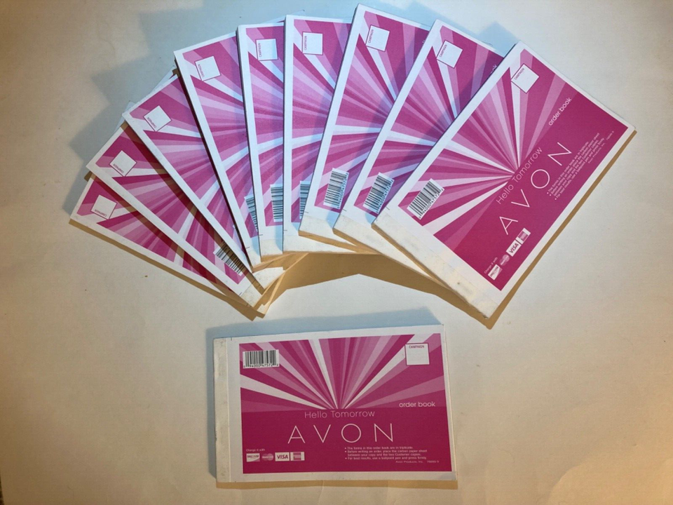 NEW AVON Order Book Receipt books - Lot of 10 | eBay