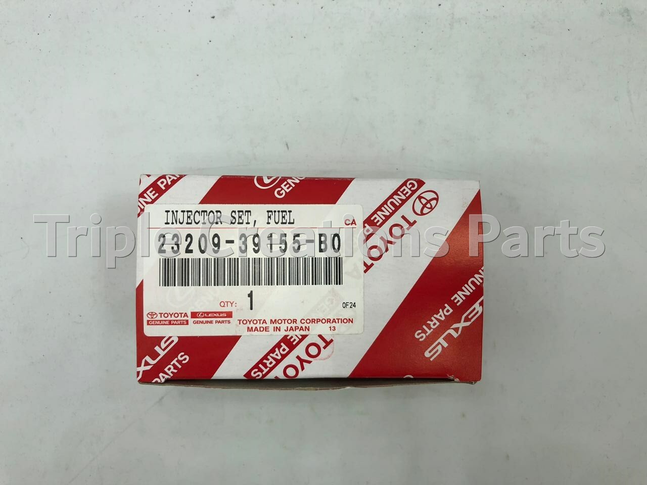 GENUINE Toyota 23209-39155-B0 INJECTOR ASSY, FUEL 2320939155B0 OEM 