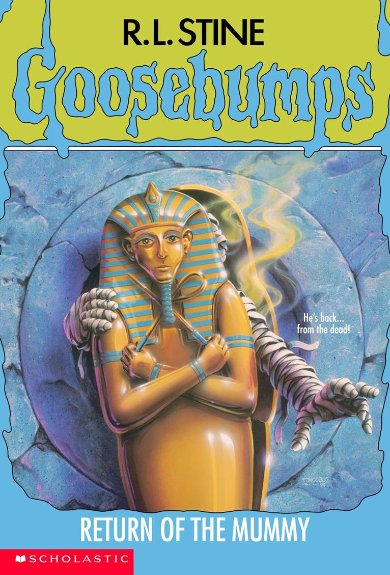 Goosebumps Return of the Mummy Book Cover Poster Art | eBay Goosebumps Return of the Mummy Book Cover Poster Art | eBay