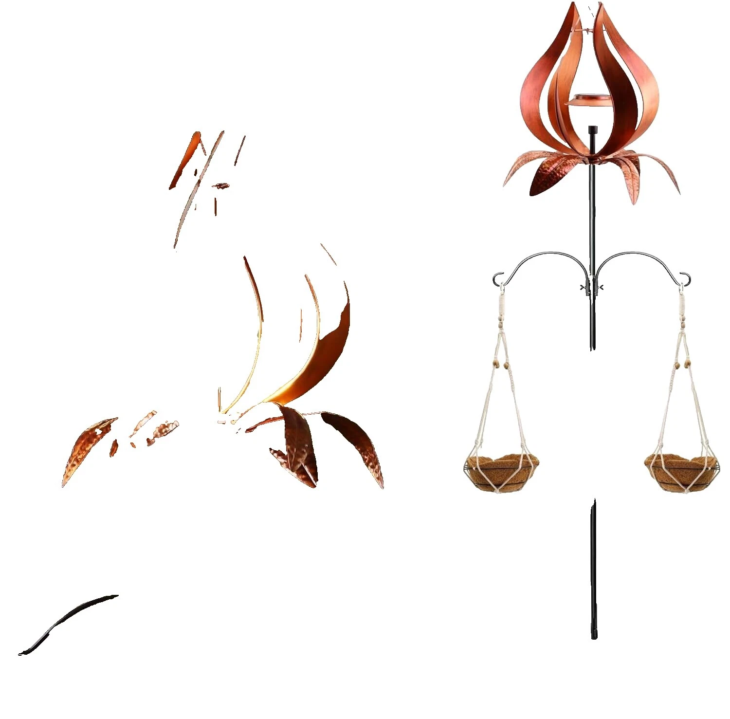 Los molinos de viento Cristal Spinners