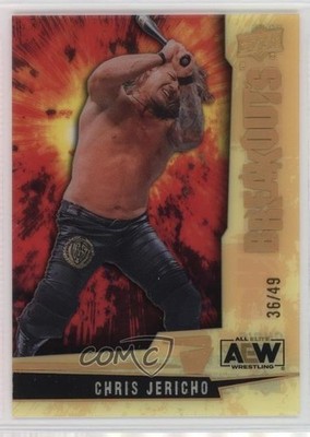 2024 Upper Deck AEW All Elite Wrestling Breakouts 36/49 Chris Jericho #BR-25 c6q