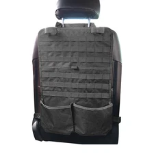 Molle Seat Back Organizer Molle Panel with Truck Rack Tactical Seat Covers fo...