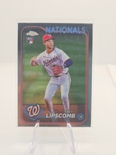 2024 Topps Chrome Update Trey Lipscomb #USC134 BASEBALL Washington Nationals RC
