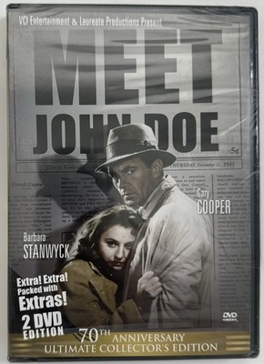 Meet John Doe (70th Anniversary) (DVD, 1941) - New, Sealed