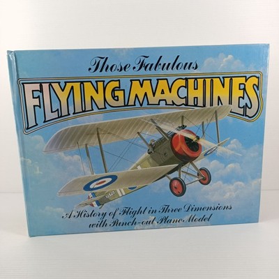 Those Fabulous Flying Machines Pop Up Book Macmillan Punch Out Plane Model Popup
