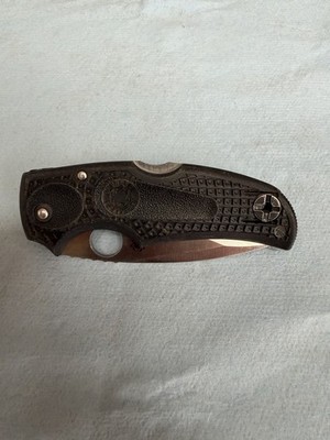 Spyderco Native III 3-1/8'' VG10 Steel Plain Blade Made In Seki City Japan