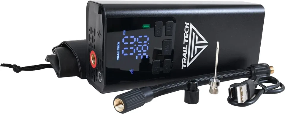 TRAIL TECH 060-BUNDLE Trail Tech Portable Air Compressor Bundle with Hard Case & - Image 2 of 4