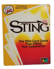 1984 Sting Card Game Rummy Gone Wild From The Makers Of Uno Complete
