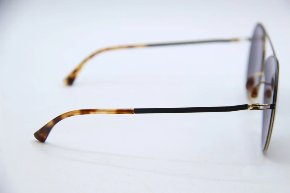 NUEVAS GAFAS DE SOL MYKITA LITE SUN ONNO COL 066 DORADAS ESPEJADAS MARCOS AUTÉNTICOS 60-17 Foto 4 de 4