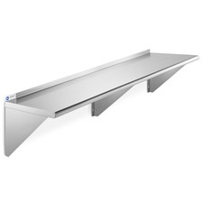 NSF Stainless Steel 12" x 72" Wall Shelf Commercial Kitchen Restaurant Shelving
