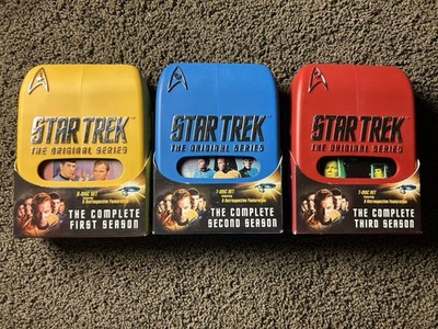 Star Trek Original Series Complete Seasons 1-3 DVD Box Set Star Trek Original Series Complete Seasons 1-3 DVD Box Set