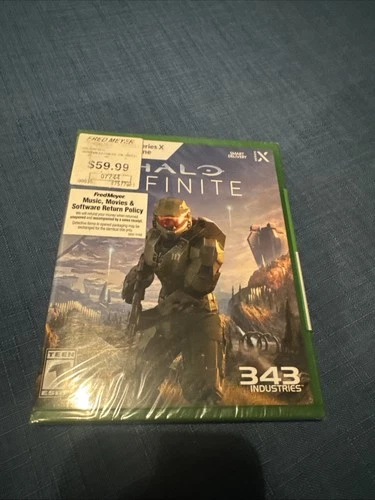Halo Infinite Microsoft Xbox One Xbox Series X Brand New Sealed