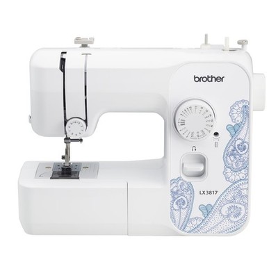 Brother LX3817 Sewing Machine 17 Stitches Jam Resistant Bobbin Beginner Full Sze