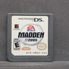 Madden NFL 2005 Nintendo DS Authentic | Cartridge Only | Tested