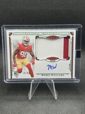 2025 National Treasure Mykel Williams RPA GREEN #’d 19/98 - 49ers RC