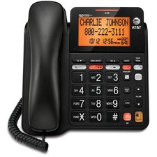 Backlit Display Corded Phone with Caller ID