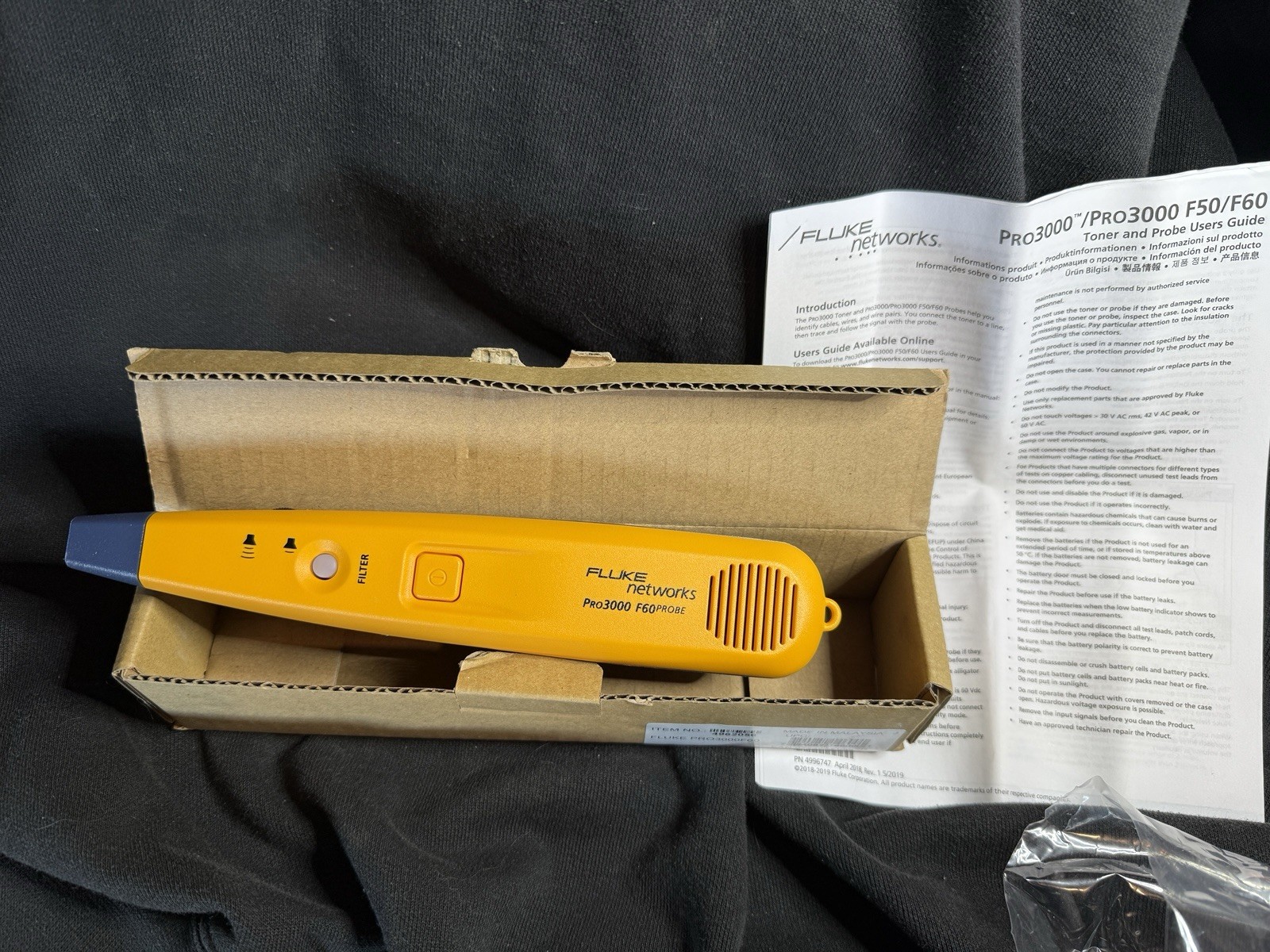 Fluke Networks Pro3000 Tone Probe/Wire Tracer Analog Probe PRO3000PROBE