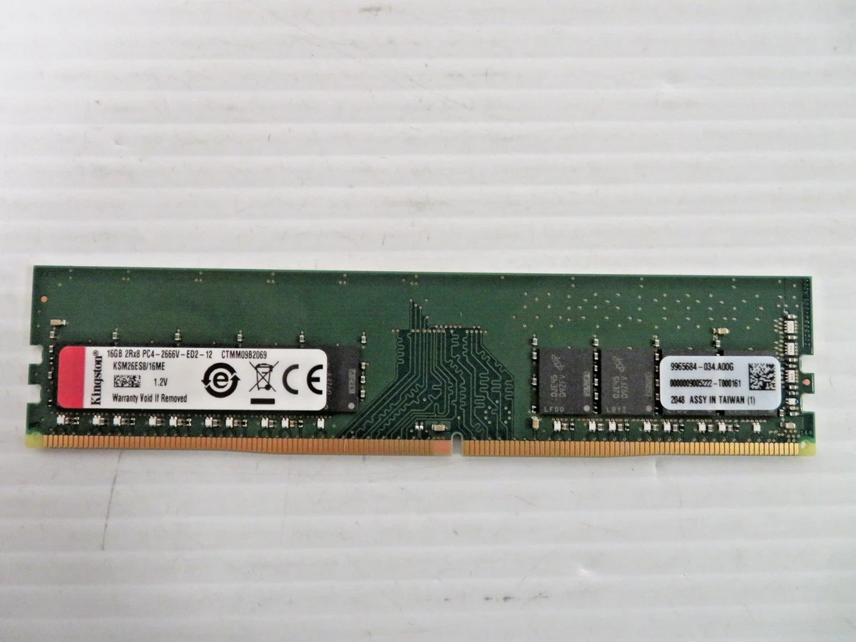 PC4-21300 (DDR4-2666) Bus Speed ECC RAM Computer Memory (RAM) for