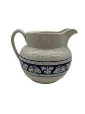 Vintage Dedham Potting Shed Bunny Rabbit Pitcher Jug 5.5"