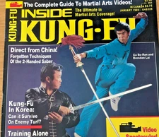 INSIDE KUNG-FU 1988-1991 * you choose magazine * martial arts * 1990 Yearbook